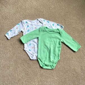 Pact Organic Cotton Long Sleeve Bodysuits